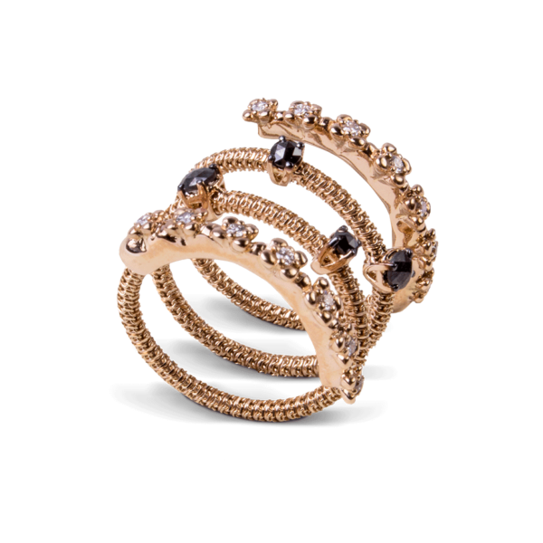 Anillo oro rosa