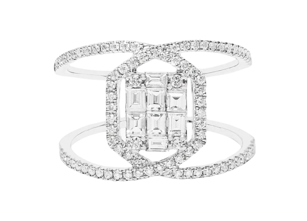 Bague Croisée Éclat