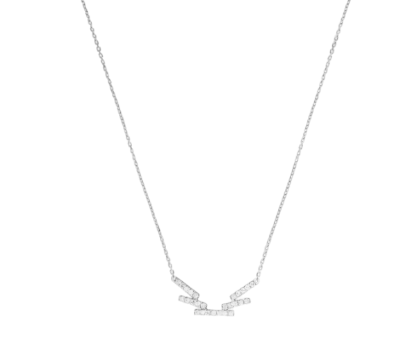 Collier Multi Barre Diamants
