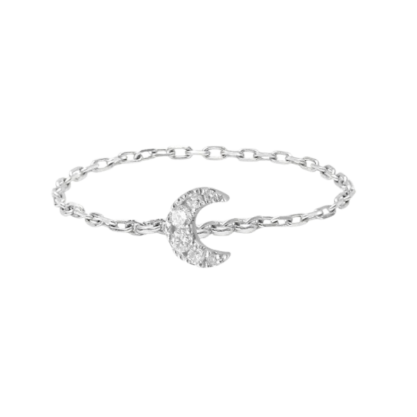 Bague Chaîne Lune - Imagen 2