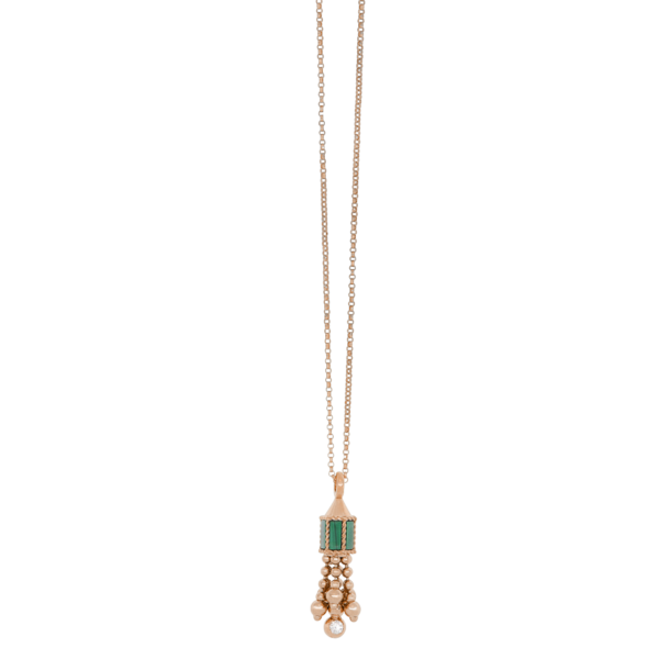 Art Deco with Malachite and Diamonds