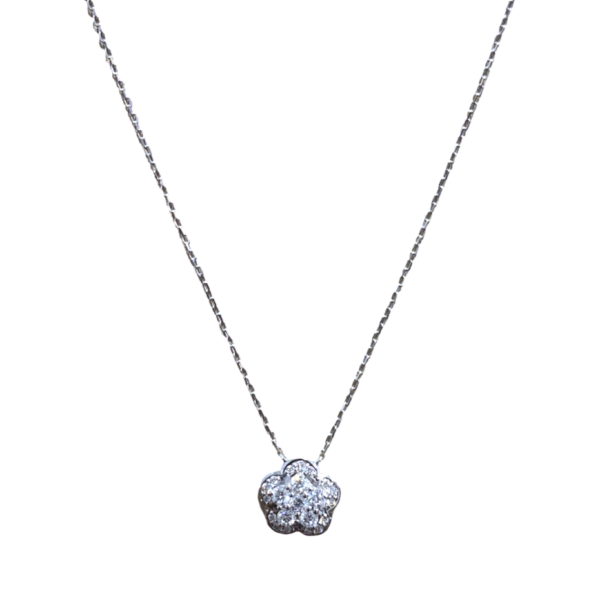 Cadena de Flor con Diamantes