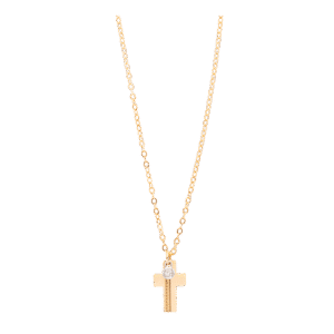 Cadena con Cruz y Diamante