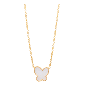 Cadena con Mariposa de Nácar