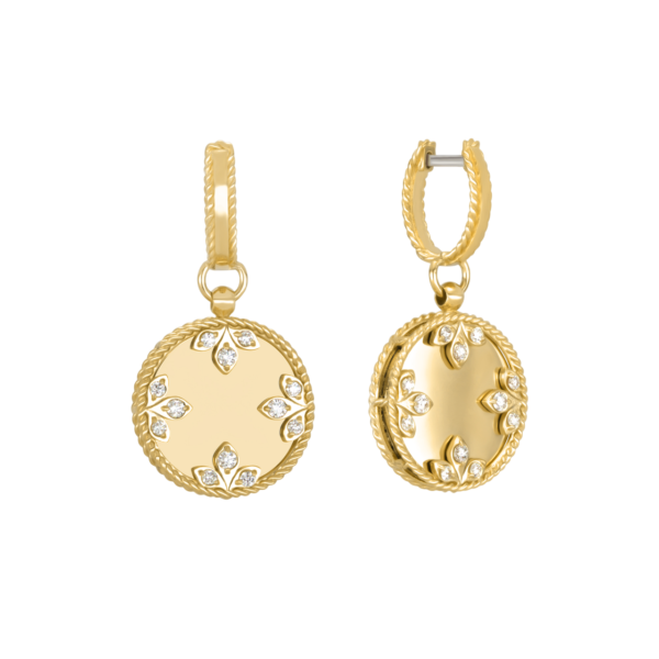 Venetian Medallions with Diamonds