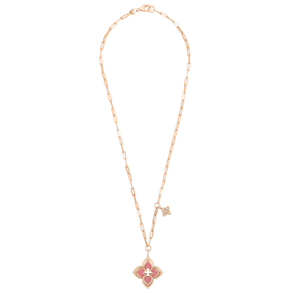 Venetian Princess with Diamonds and Rhodonite - Imagen 4