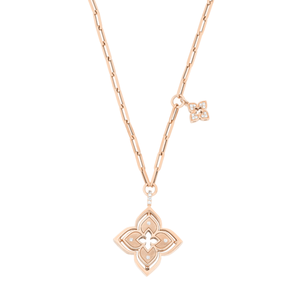 Venetian Princess with Diamonds and Rhodonite - Imagen 3