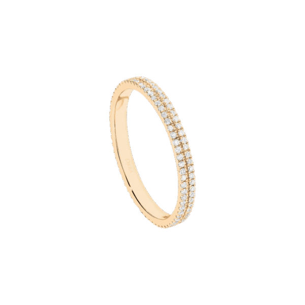 Union double band Ring - Imagen 2