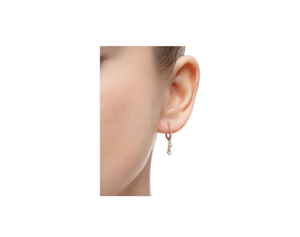 Mini Gypsy Hoop Earrings - Imagen 2