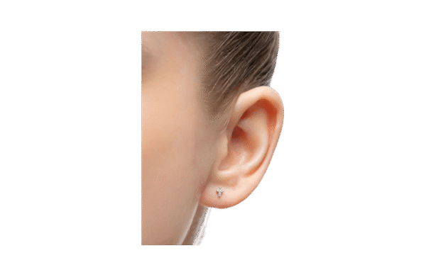 Magic touch cross Earrings - Imagen 2