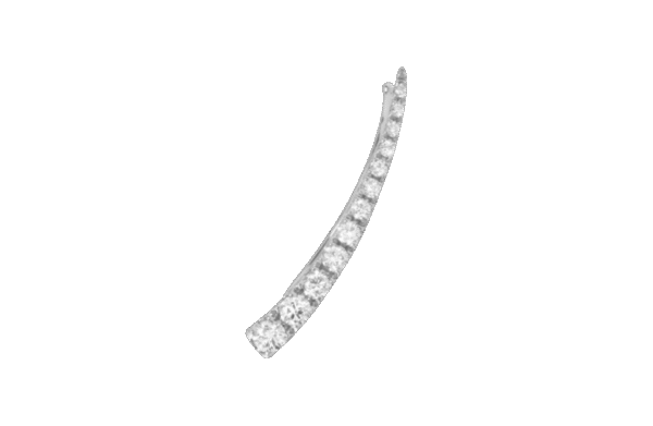 Graphique single climber Earring